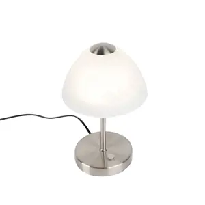 Designová stolní lampa ocelová stmívatelná včetně LED - Joya