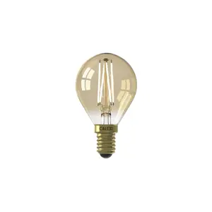 E14 stmívatelná LED lampa P45 goldline 3,5W 250lm 2100K