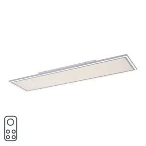 Moderní LED panel bílý 121 cm vč. LED 2700 - 5000K - Luntani