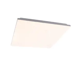 Moderní LED panel bílý 45x45 cm vč. LED Dim to Warm - Aafke