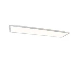 Moderní LED panel ocel 120 cm vč. LED - Liv