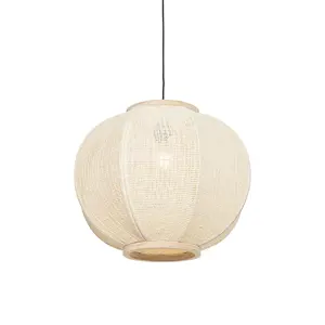 Orientální závěsná lampa natural 48 cm - Rob