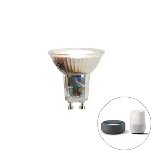 Smart GU10 stmívatelná v Kelvinově LED lampě 4,8W 400 lm 1800K - 6500K