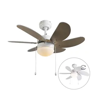 Stropní ventilátor bílý - čerstvý 3