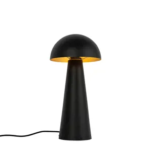 Venkovní stojací lampa černá 50 cm - Houba