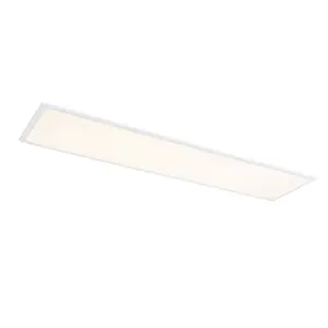 Zapuštěný LED panel bílý obdélníkový vč. LED 3000K - 6500K - Seagal