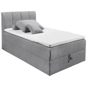 Boxspring Postel Granada Šedá 120x200 Cm