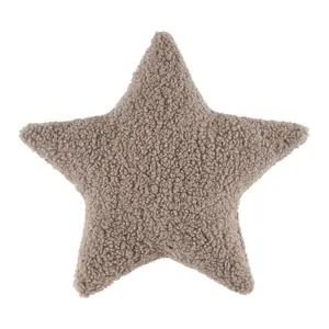 Dekorační polštář Star, 43/40/8cm, šedá