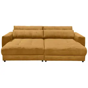 Mega Pohovka Loveseat Žlutá